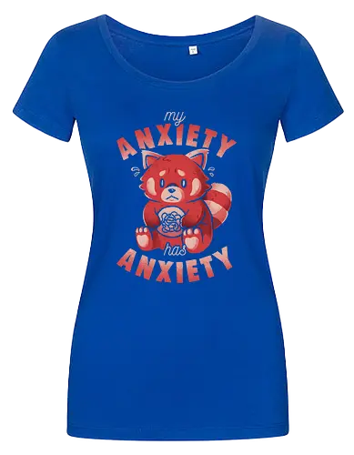 My Anxiety Has Anxiety - Funny Sarcasm Red Panda Gift