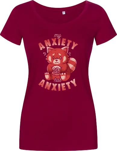 My Anxiety Has Anxiety - Funny Sarcasm Red Panda Gift