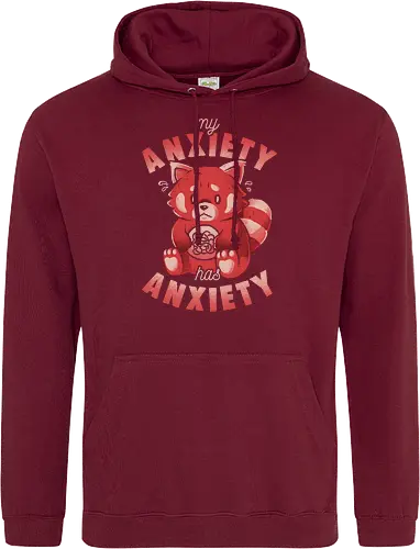 My Anxiety Has Anxiety - Funny Sarcasm Red Panda Gift
