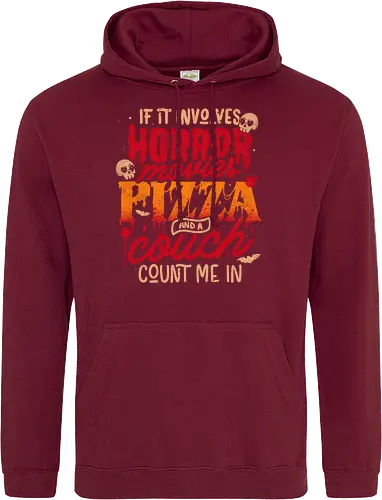 If It Involves Horror Movies Pizza And A Couch Count Me In