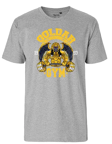 Goldar Gym - power, ranger, golda, goldar, gym, villain, bösewicht - Fairtrade T-Shirt