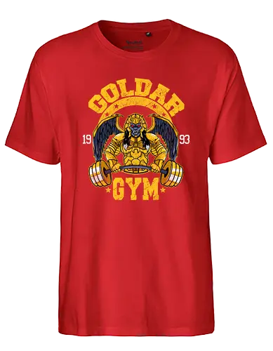 Goldar Gym - power, ranger, golda, goldar, gym, villain, bösewicht - Fairtrade T-Shirt