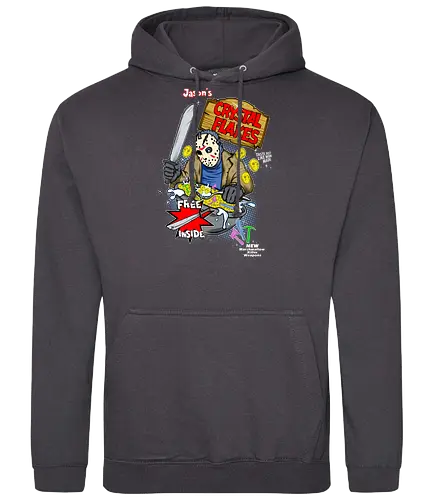 Jason's Crystal Flakes - jason, friday the 13th, freitag der 13., horror, müsli, flakes, crystal lake, movie, film, cerl - Standard Hoodie