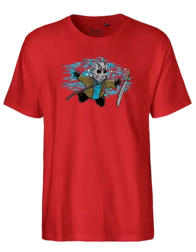 Nevermind Jason - mashup, friday the 13th, freitag der 13., tgif, nevermind, music, album cover - Fairtrade T-Shirt