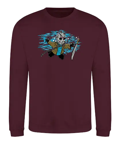 Nevermind Jason - mashup, friday the 13th, freitag der 13., tgif, nevermind, music, album cover - Sweatshirt