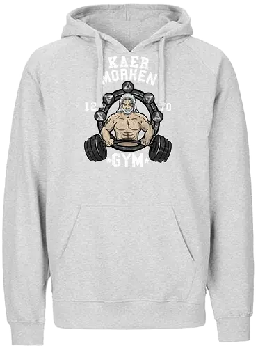 Kaer Morhen Gym - gaming, witcher, gym, fun, mashup, fitConsoles - Fairtrade Hoodie