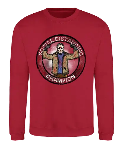 Social Distancing Champion - Sweatshirt