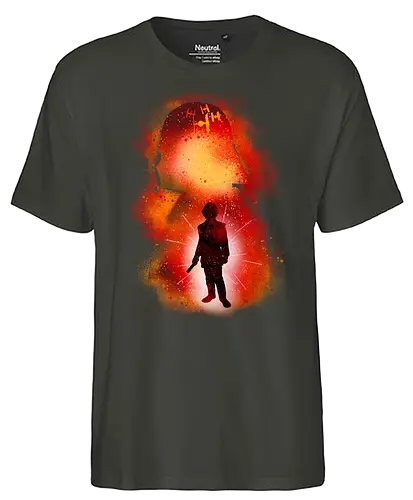 Rise of Darkness - scifi, space opera, knight, movie, darkness - Fairtrade T-Shirt