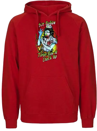 Time for a Check Up - Check-up, nurse, Betty - Fairtrade Hoodie