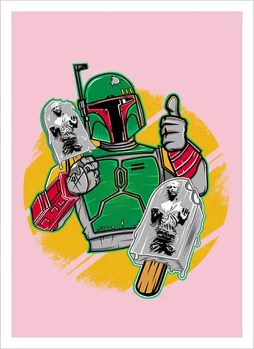 Boba Carbonite Ice Cream