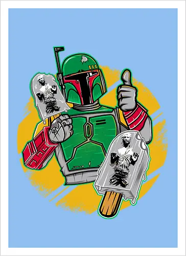 Boba Carbonite Ice Cream