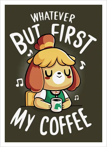 First my Coffee