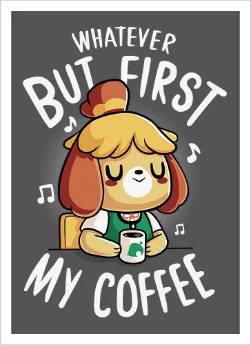 First my Coffee