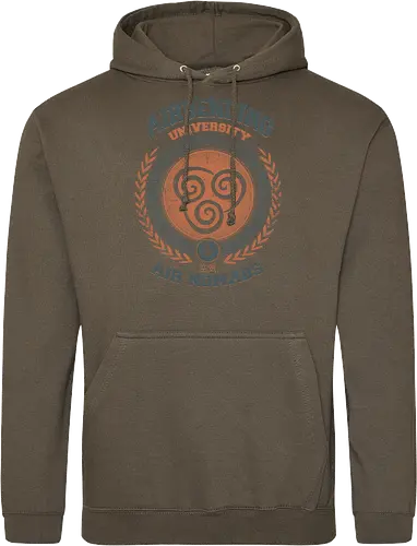 Airbending University - korra, aang, avatar, elemente, comic, zeichentrick, fantasy - Standard Hoodie