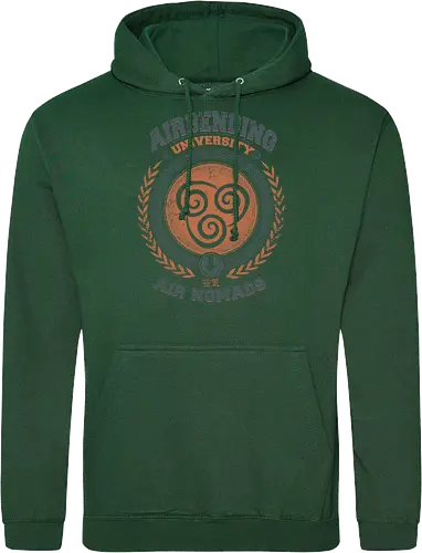 Airbending University - korra, aang, avatar, elemente, comic, zeichentrick, fantasy - Standard Hoodie
