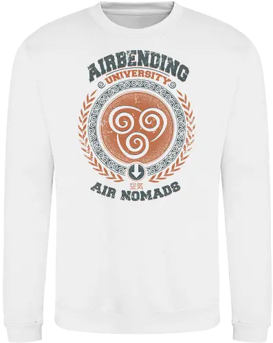 Airbending University - korra, aang, avatar, elemente, comic, zeichentrick, fantasy - Sweatshirt