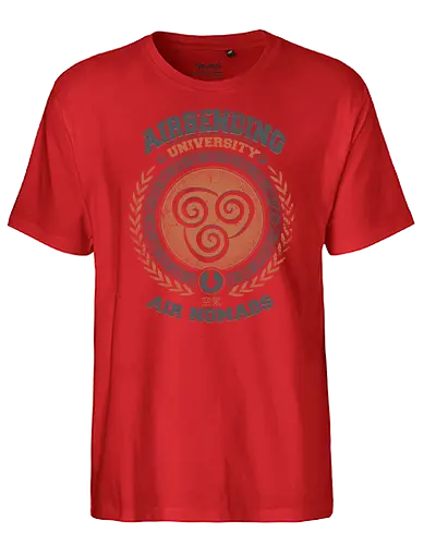 Airbending University - korra, aang, avatar, elemente, comic, zeichentrick, fantasy - Fairtrade T-Shirt