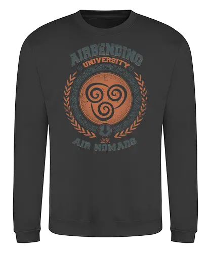 Airbending University - korra, aang, avatar, elemente, comic, zeichentrick, fantasy - Sweatshirt