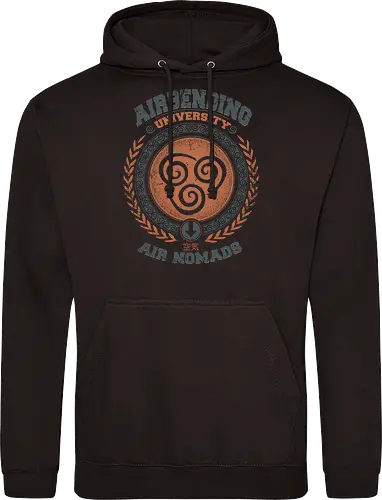 Airbending University - korra, aang, avatar, elemente, comic, zeichentrick, fantasy - Standard Hoodie