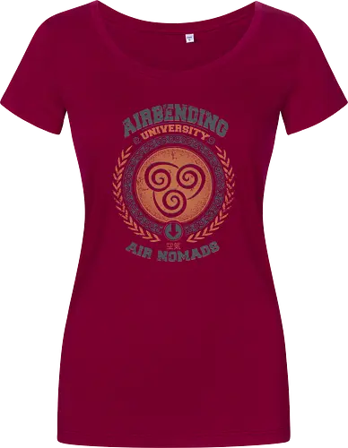 Airbending University - korra, aang, avatar, elemente, comic, zeichentrick, fantasy - Women T-Shirt