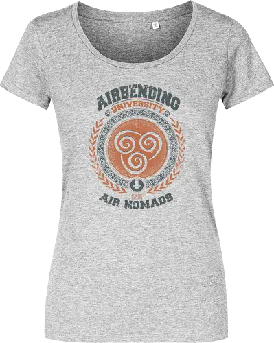 Airbending University - korra, aang, avatar, elemente, comic, zeichentrick, fantasy - Women T-Shirt