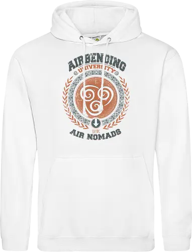 Airbending University - korra, aang, avatar, elemente, comic, zeichentrick, fantasy - Standard Hoodie