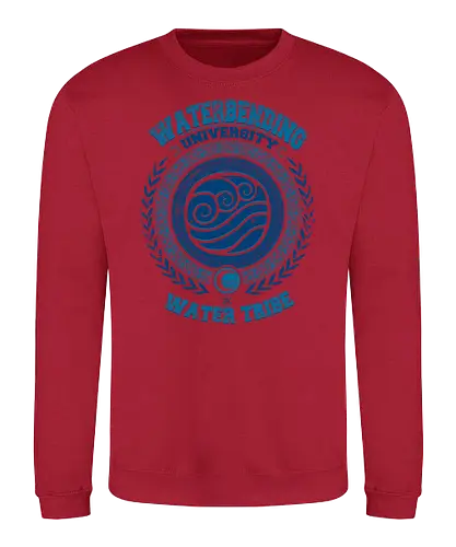 Waterbending University - korra, aang, avatar, elemente, wasser, Bender - Sweatshirt