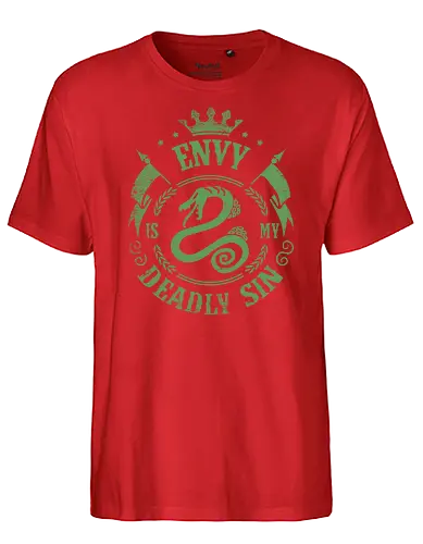 Envy is my sin - Sünde, Todsünde, anime, Neid, seven deadly sins - Fairtrade T-Shirt