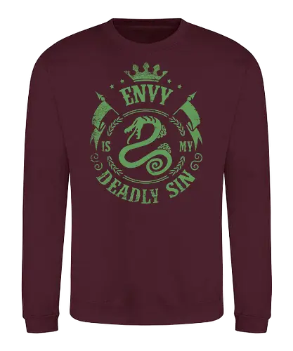 Envy is my sin - Sünde, Todsünde, anime, Neid, seven deadly sins - Sweatshirt