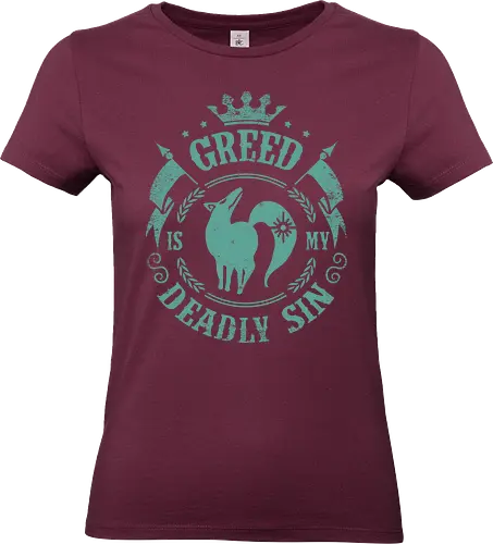 Greed is my sin