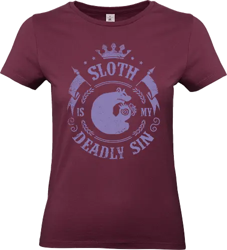 Sloth is my sin