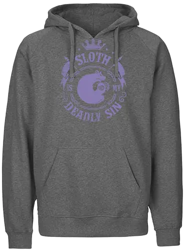 Sloth is my sin - Sünde, Todsünde, anime, faulheit, seven deadly sins - Fairtrade Hoodie