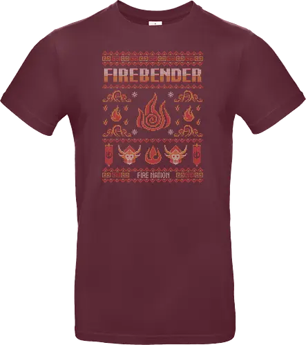 Firebender Christmas Sweater