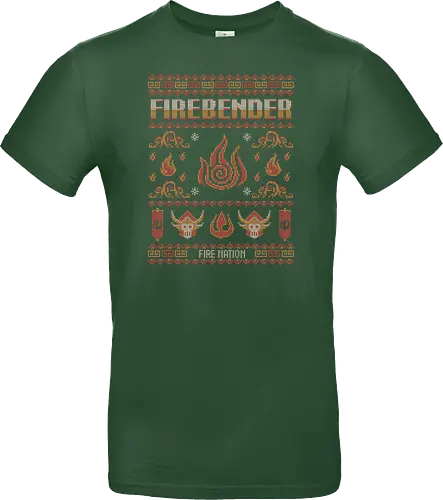 Firebender Christmas Sweater