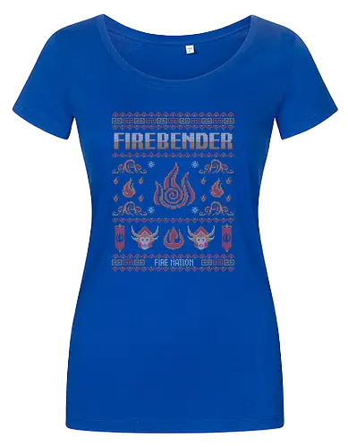 Firebender Christmas Sweater