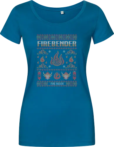 Firebender Christmas Sweater