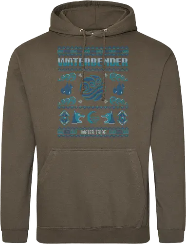 Avatar Waterbender Christmas Sweater