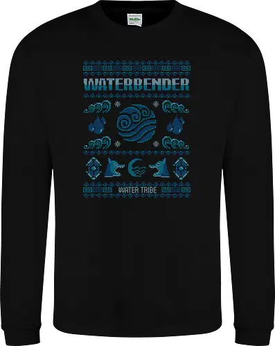 Avatar Waterbender Christmas Sweater