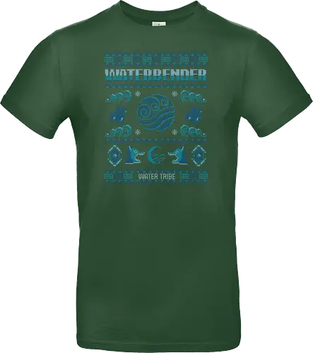 Avatar Waterbender Christmas Sweater