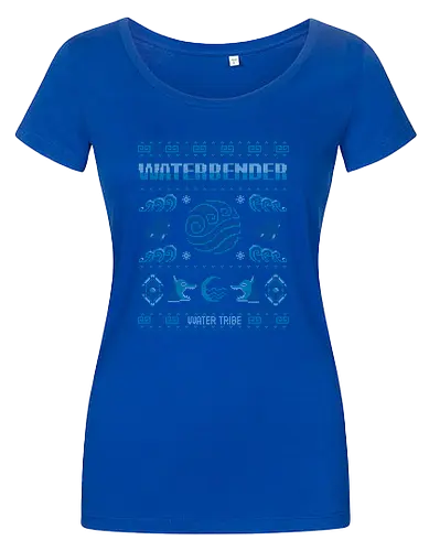Avatar Waterbender Christmas Sweater