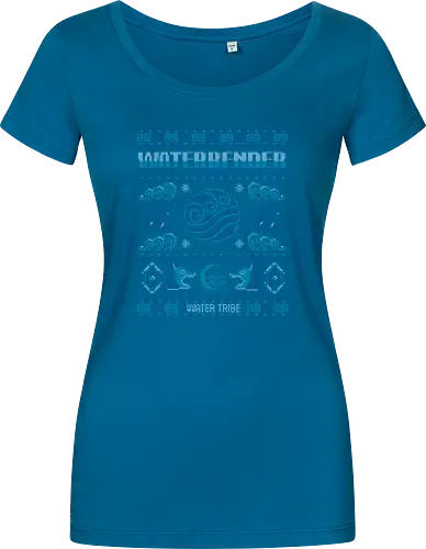 Avatar Waterbender Christmas Sweater