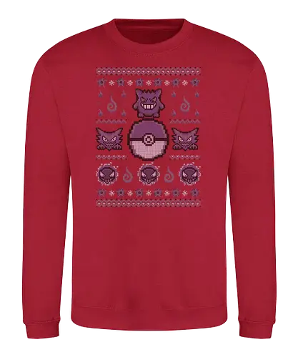 Got'em All: Ghost - christmas, weihnachten, pocket, monster, geist, Ugly christmas sweater - Sweatshirt