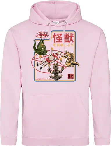Let's summon Kaiju - ouija, beschwören, satan, kaiju, monster, summon, dark, goth, pentagram, candles - Standard Hoodie