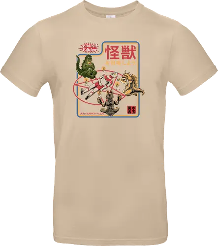 Let's summon Kaiju - ouija, beschwören, satan, kaiju, monster, summon, dark, goth, pentagram, candles - Standard T-Shirt
