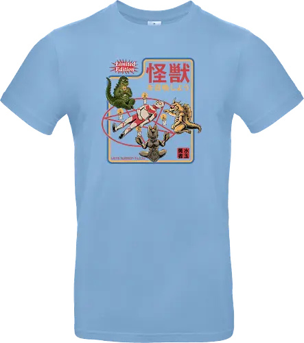Let's summon Kaiju - ouija, beschwören, satan, kaiju, monster, summon, dark, goth, pentagram, candles - Standard T-Shirt