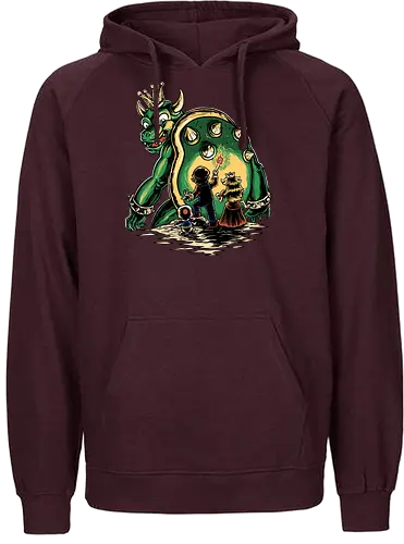 The Last Battle - mario, turtle, princess, plumber, klempner, videogames, classic, retro, castle, schloss, kampf, battle - Fairtrade Hoodie