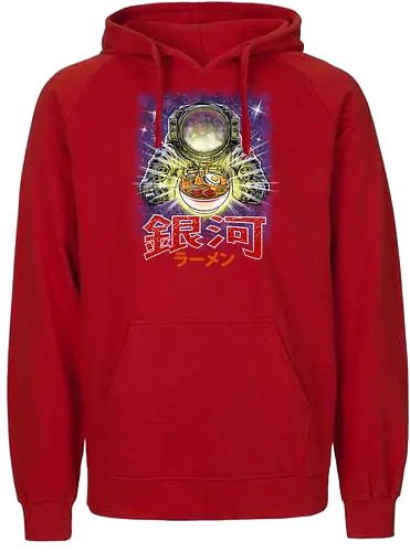 Astro Ramen - astro, ramen, weltraum, space, all, food, japan, noodlesoup, astronaut, lecker, nom - Fairtrade Hoodie