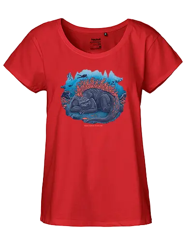 Save Coral - coral, koralle, nature, meer, natur, diving, water, climate, s, ocn, ozn - Fairtrade Girl Shirt