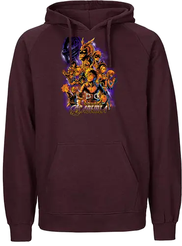 Boku no hero Avenger - boku, hero, academia, manga, anime, avenger, poster, movie, mashup, comic - Fairtrade Hoodie