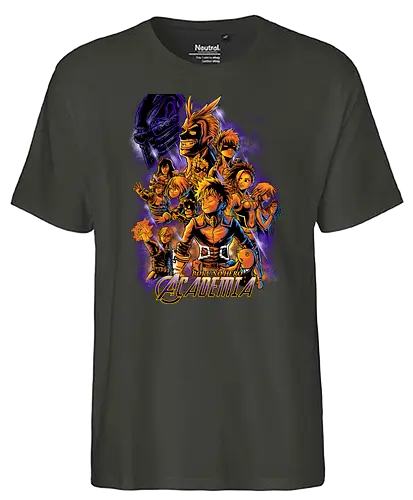 Boku no hero Avenger - boku, hero, academia, manga, anime, avenger, poster, movie, mashup, comic - Fairtrade T-Shirt